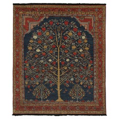 Rug
Kilim - Tappeto antico in stile persiano con immagini rosse, blu e oro