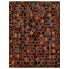 Rug & Kilim’s Baluch Tribal Rug with Colorful Geometric Patterns