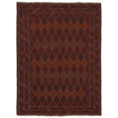Tapis tribal Baluch à motifs géométriques colorés de Rug
Kilim
