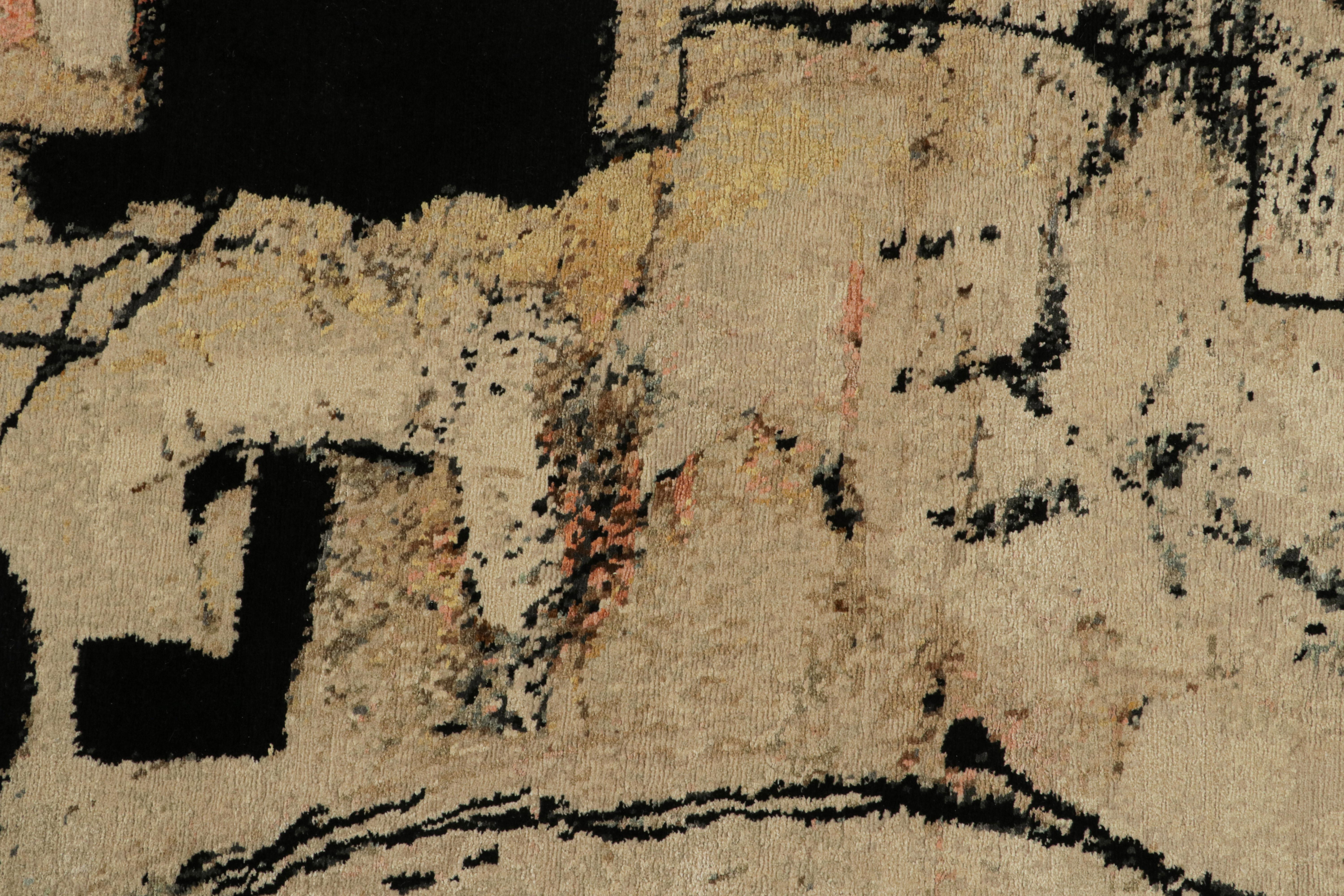 Rug & Kilim's Bell And Chime Abstrakter Teppich von Arthur Lanyon im Zustand „Neu“ im Angebot in Long Island City, NY