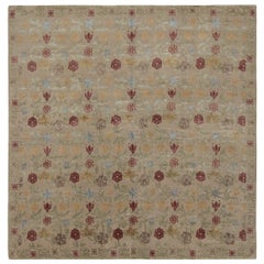 Rug & Kilim's Bilbao Teppich im spanischen Stil in Beige mit bunten Blumenmustern
