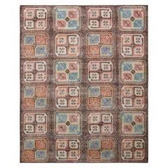 Tapis & Kilims Bokhara - Tapis vieilli de style Bokhara à motif géométrique beige