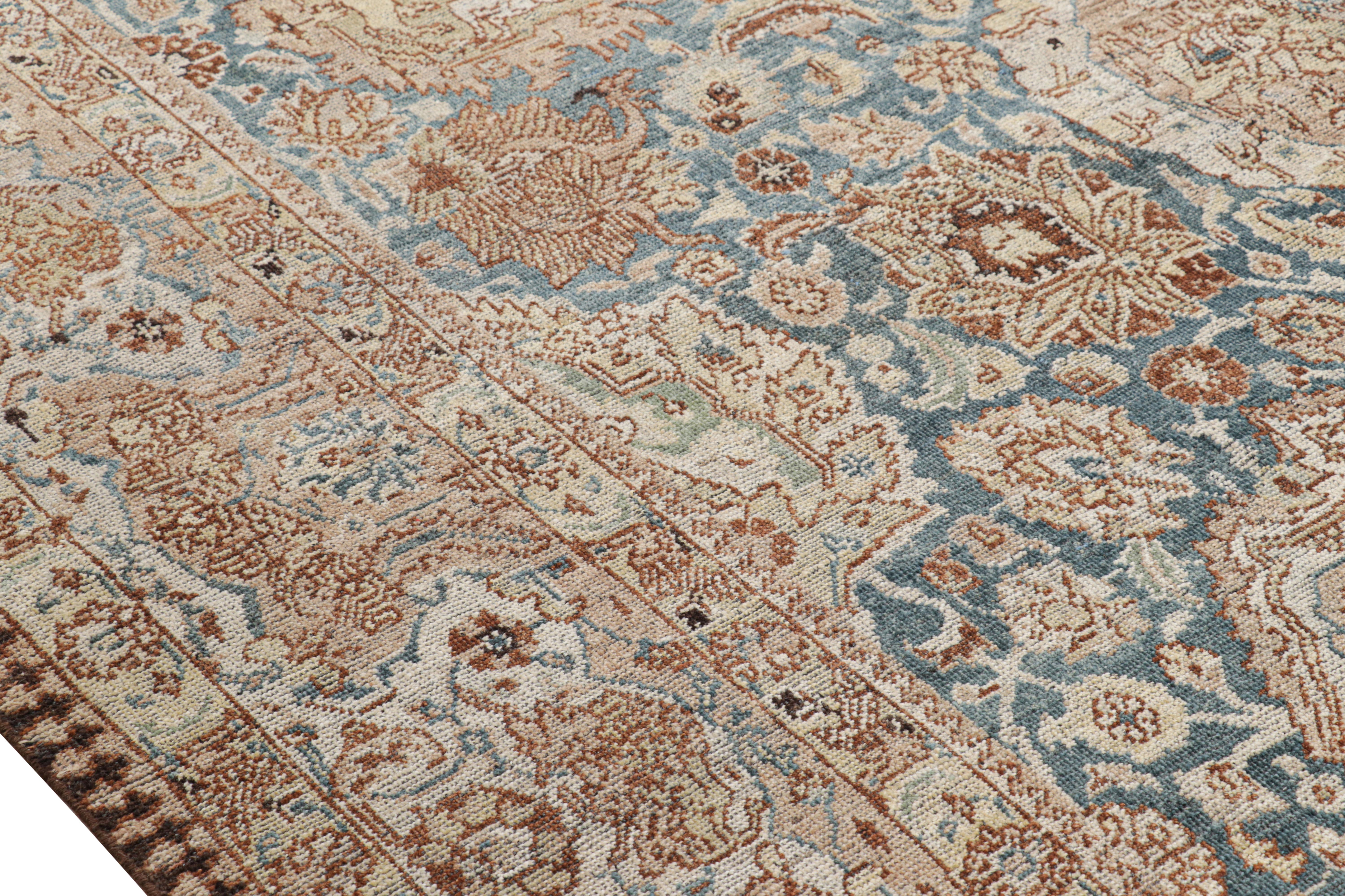 Rug & Kilim’s Burano Persian Style Rug with Colorful Pictorials & Floral Pattern In New Condition For Sale In Long Island City, NY