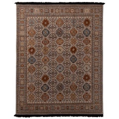 Rug
Kilim’s Burano Qashqai Style Geometric Beige Brown Wool Custom Rug