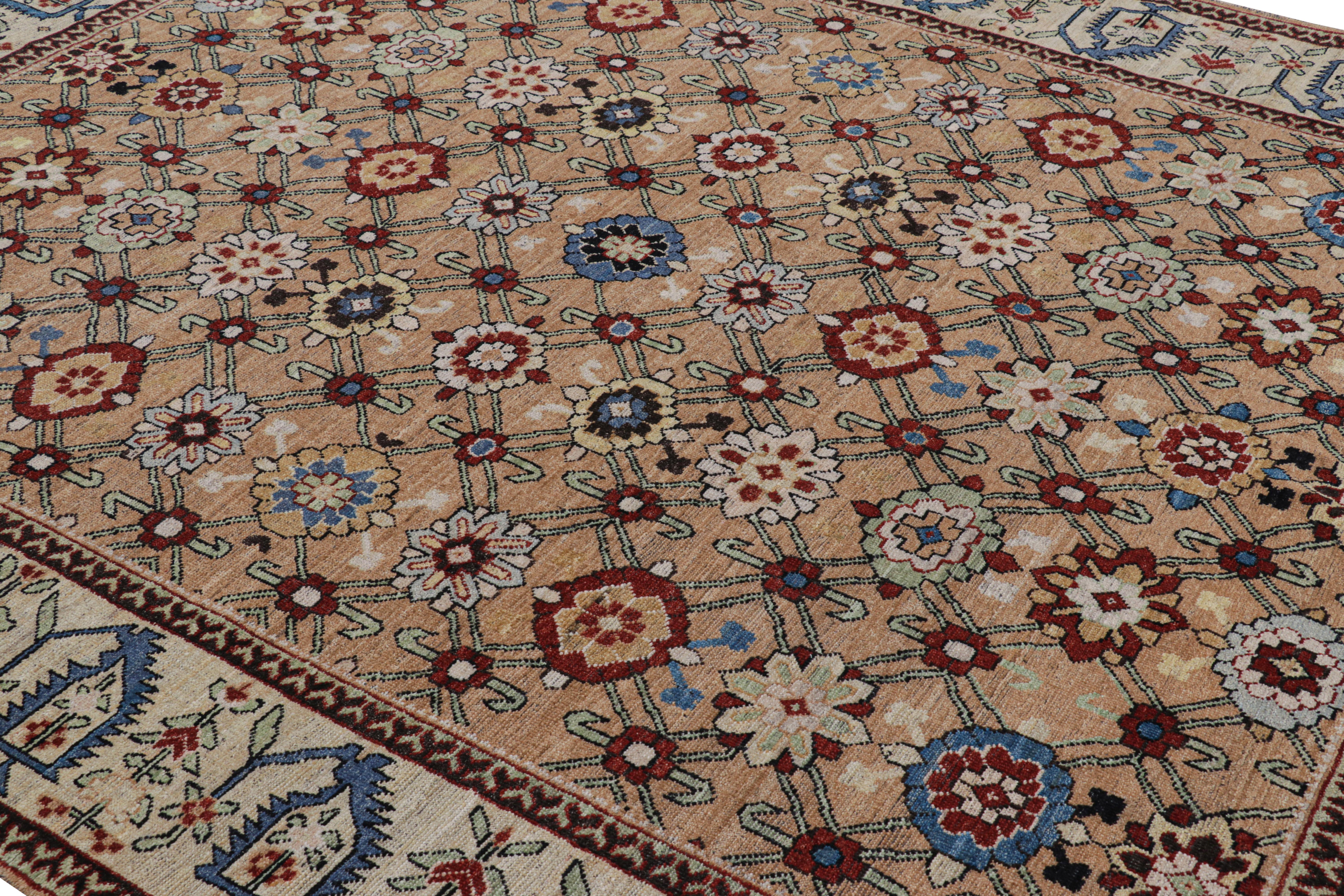 Annodato a mano in una speciale miscela di lana di Ghazni, questo tappeto 8x10 della classica collezione Burano di Rug & Kilim si ispira agli antichi disegni dei tappeti caucasici. 

Sul design: 

Gli ammiratori dell'artigianato e gli occhi attenti