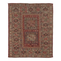 Rug 
Kilim
s kaukasischer, von Shrivan inspirierter Teppich mit reichen geometrischen Mustern