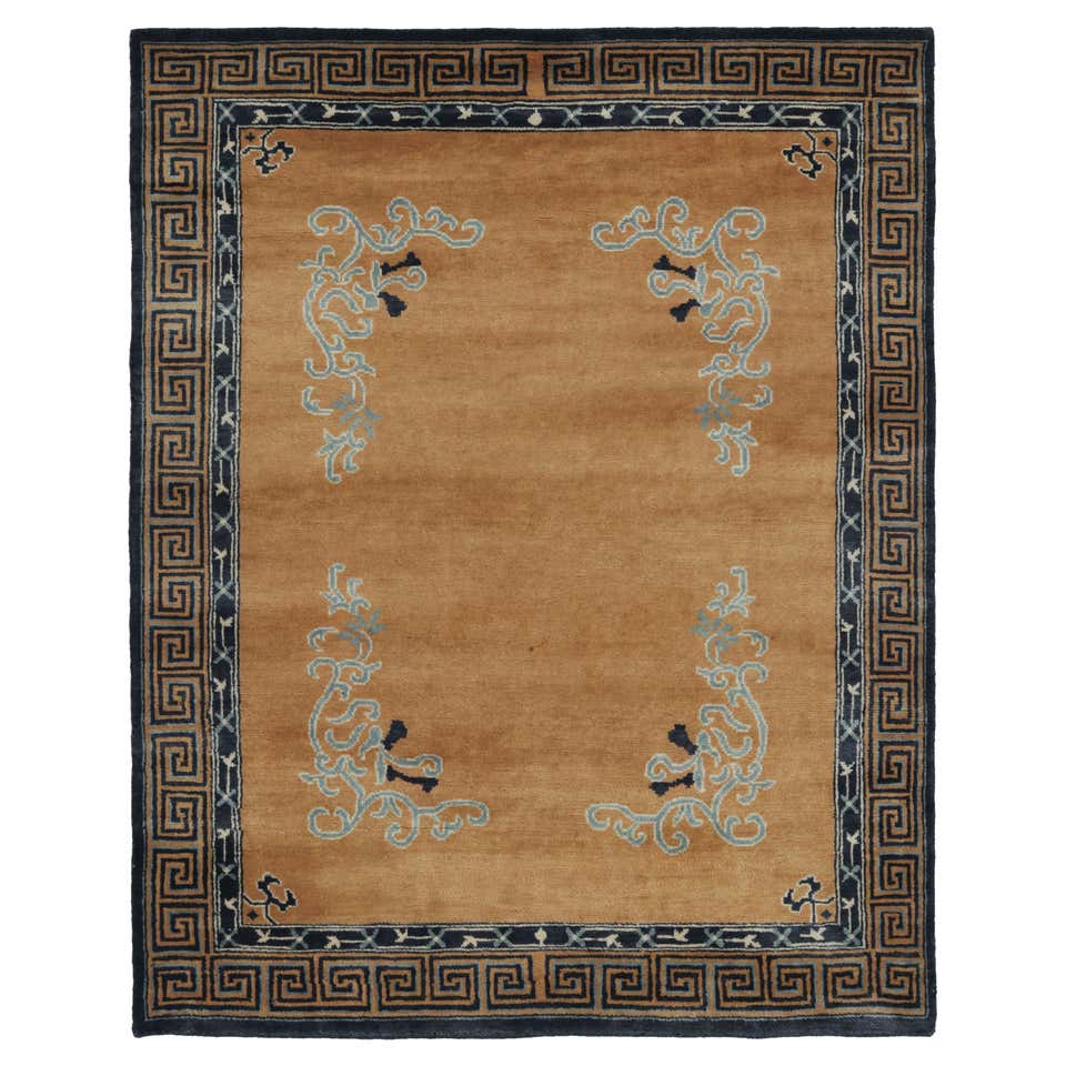 Modern Art Deco Tibetan Rug with Greek Key Design by Doris Leslie Blau ...