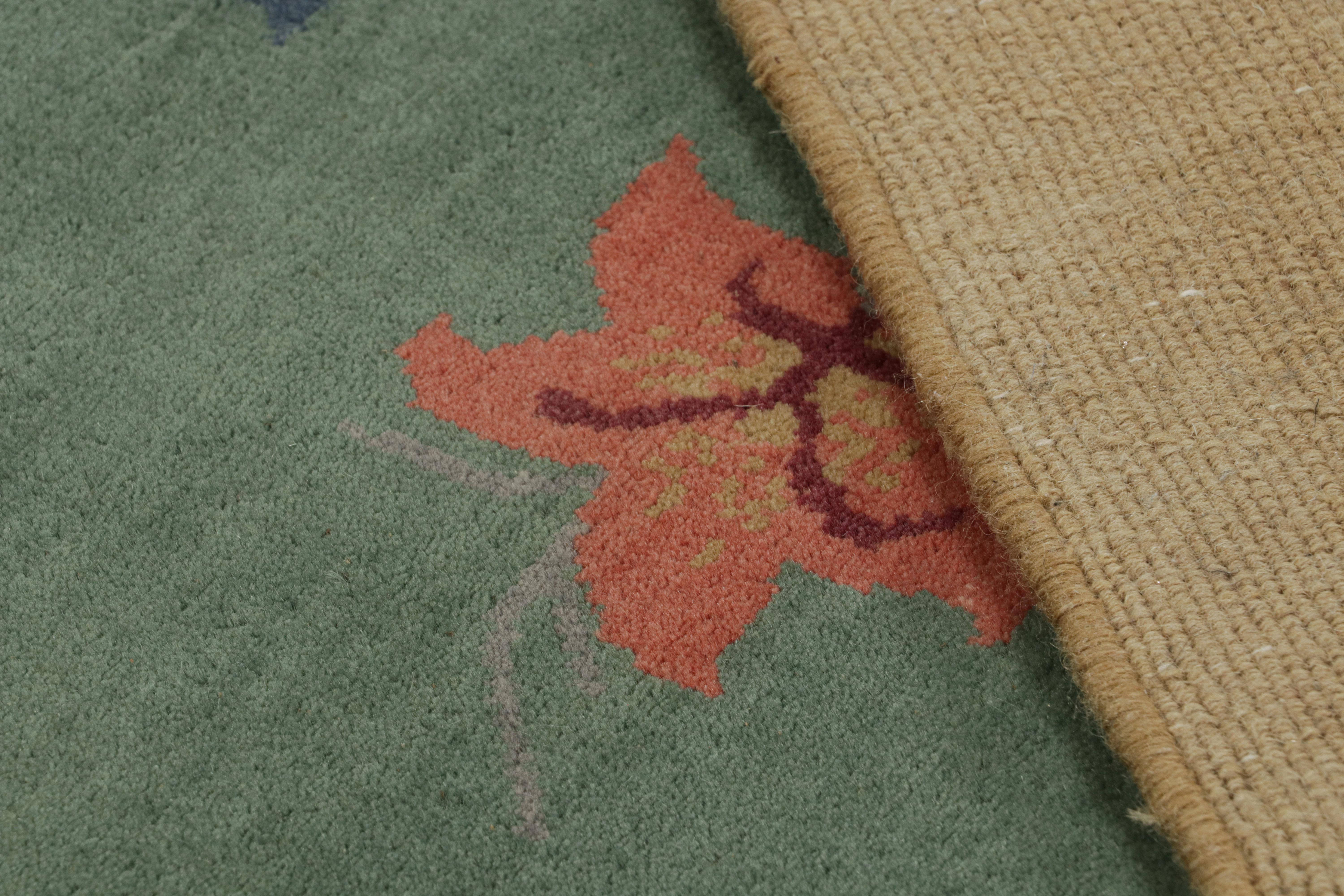 XXI secolo e contemporaneo Tappeto in stile Art Deco cinese di Rug & Kilim, con motivi geometrici e pittorici in vendita