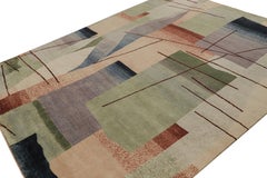 Rug & Kilim’s Chinese Art Deco style rug, with Geometric Patterns