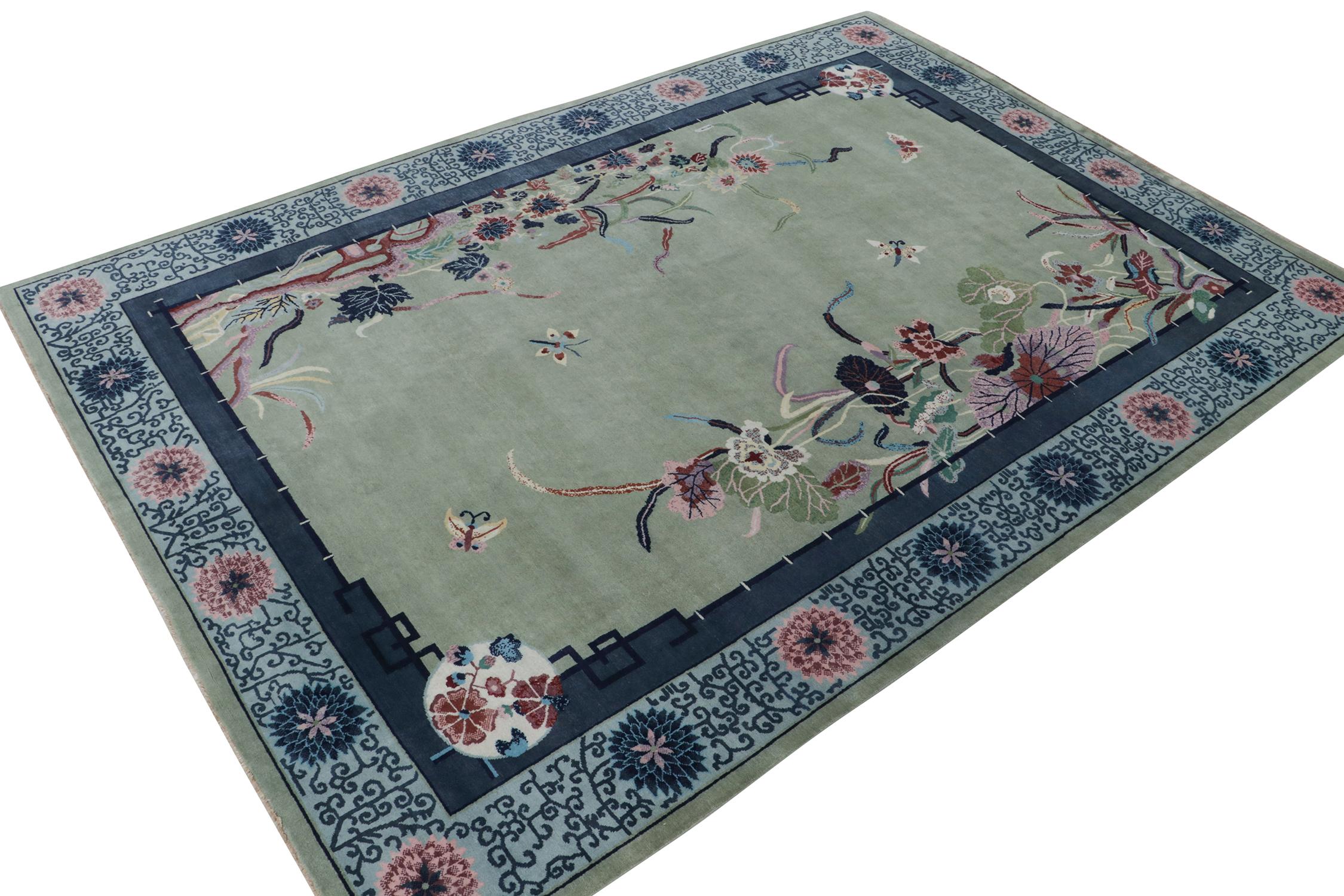 Ce tapis 10x14, véritable ode à l'art déco chinois, vient enrichir la toute nouvelle Collection Deco de Rug & Kilim. Noué à la main en laine.
Plus loin dans le Design : 
Cette pièce arbore le style déco minimaliste des années 1920 et bénéficie