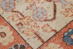 Rug & Kilim's Classic Oriental Square “Tree of Life” Style Rug in Beige and Rust