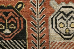 Rug & Kilim's Classic Oriental Style Rug with with Tribal Animal Motifs