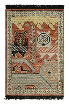 Rug & Kilim's Classic Oriental Style Rug with with Tribal Animal Motifs