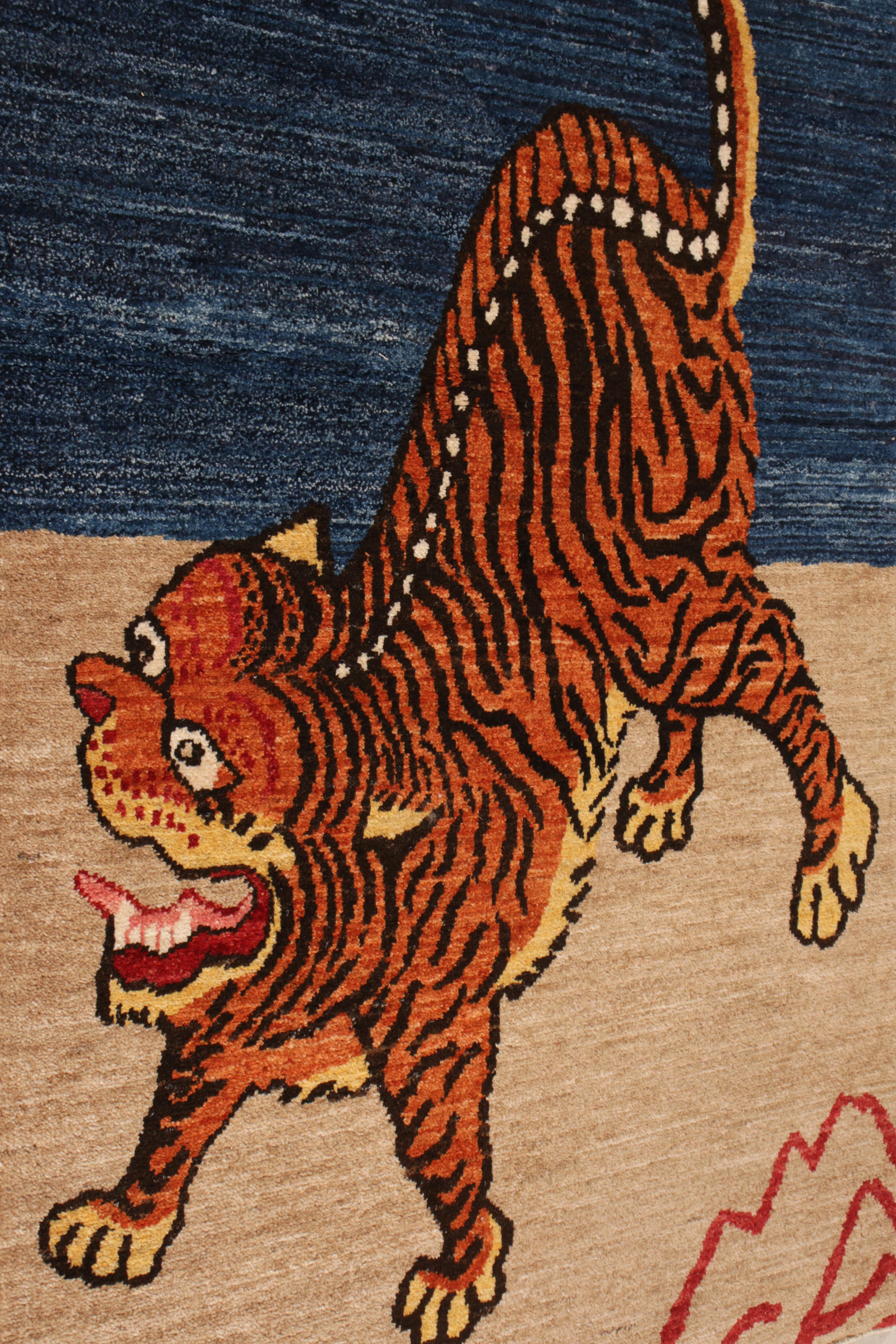 oriental tiger rug