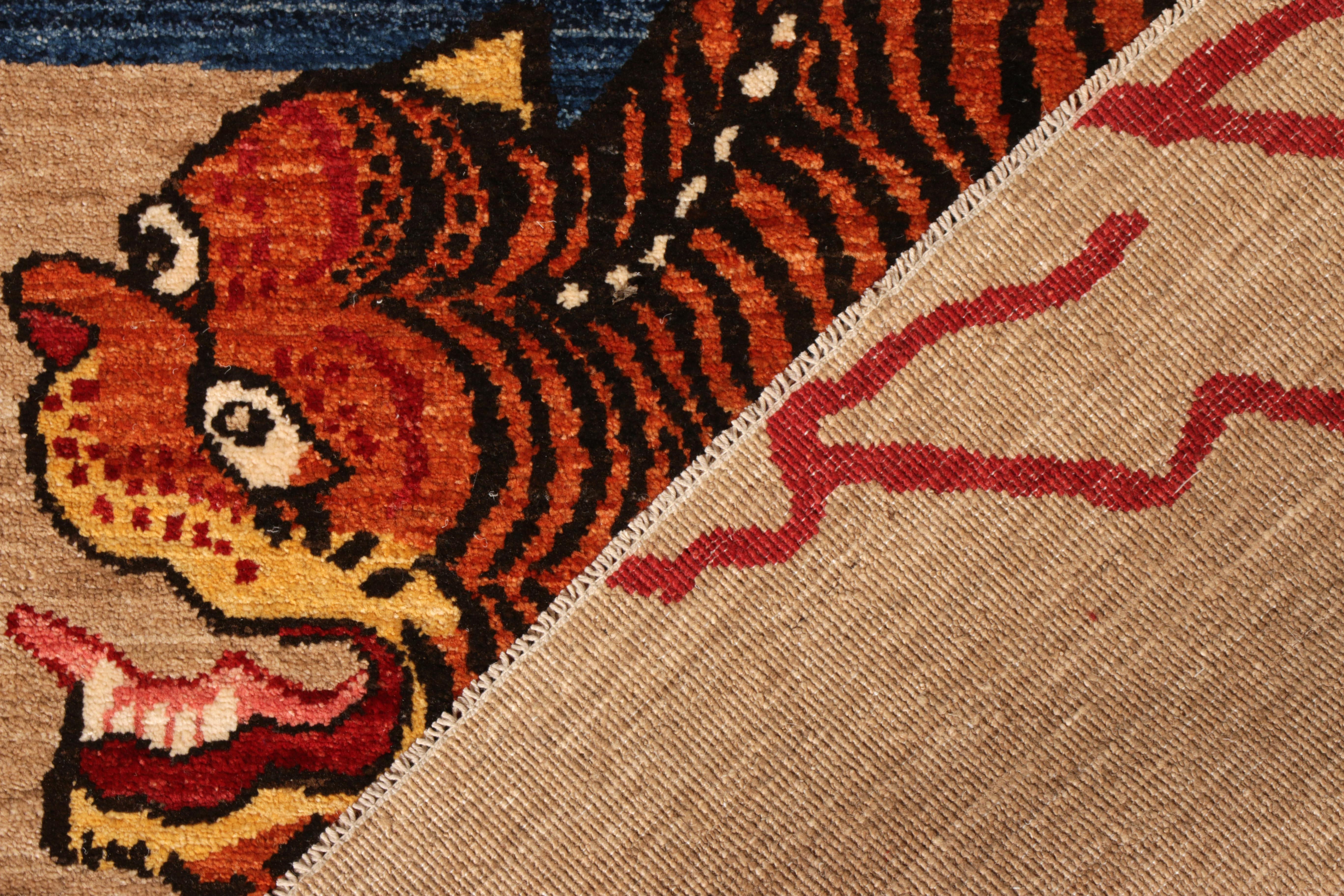 chinese tiger rug