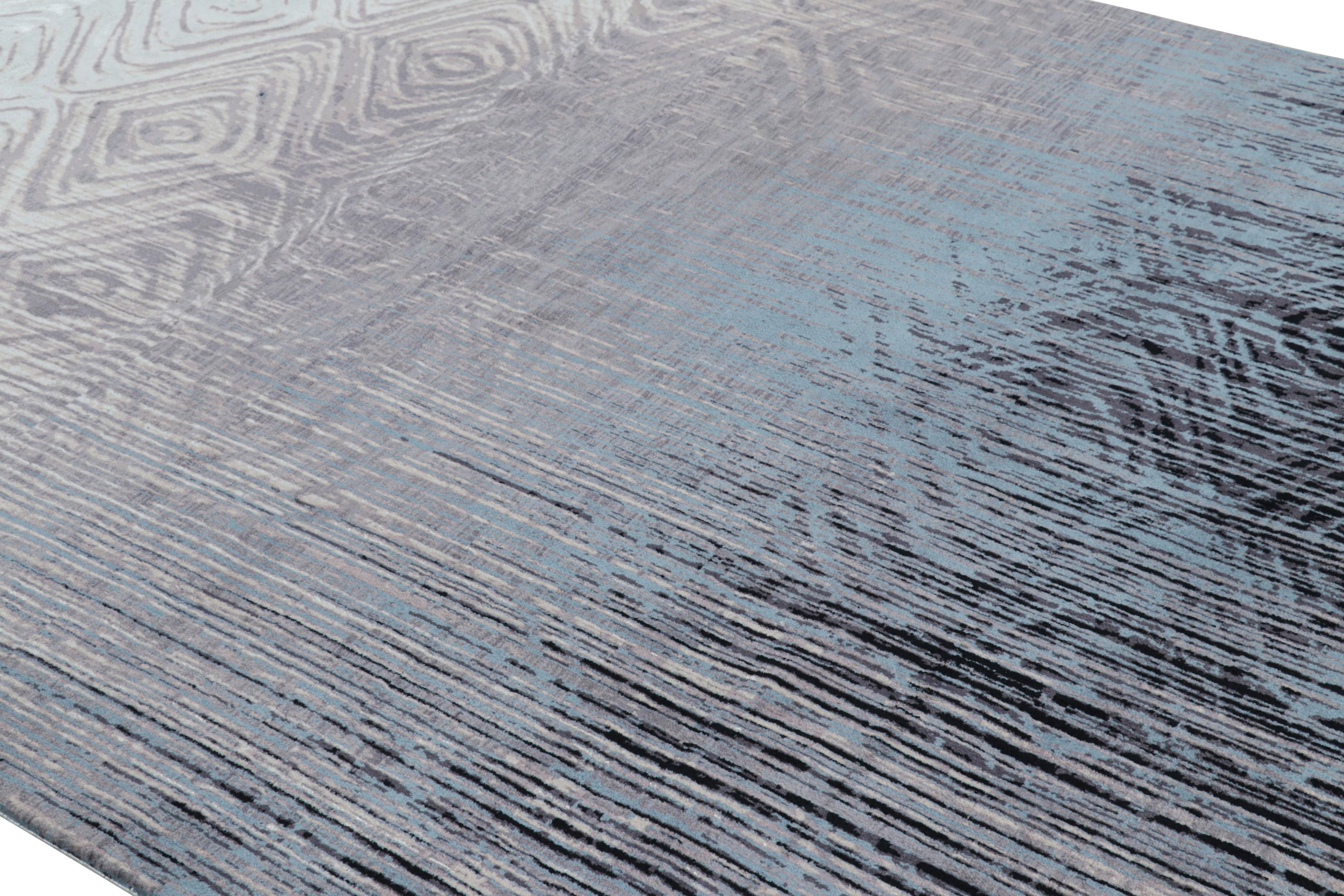 Dieser handgeknüpfte Wollteppich im Format 7x10 repräsentiert eine kühne neue Linie der Classics Collection'S von Rug & Kilim - eine Serie zeitgenössischer Teppiche von einem der talentiertesten persischen Ateliers und Designer des heutigen