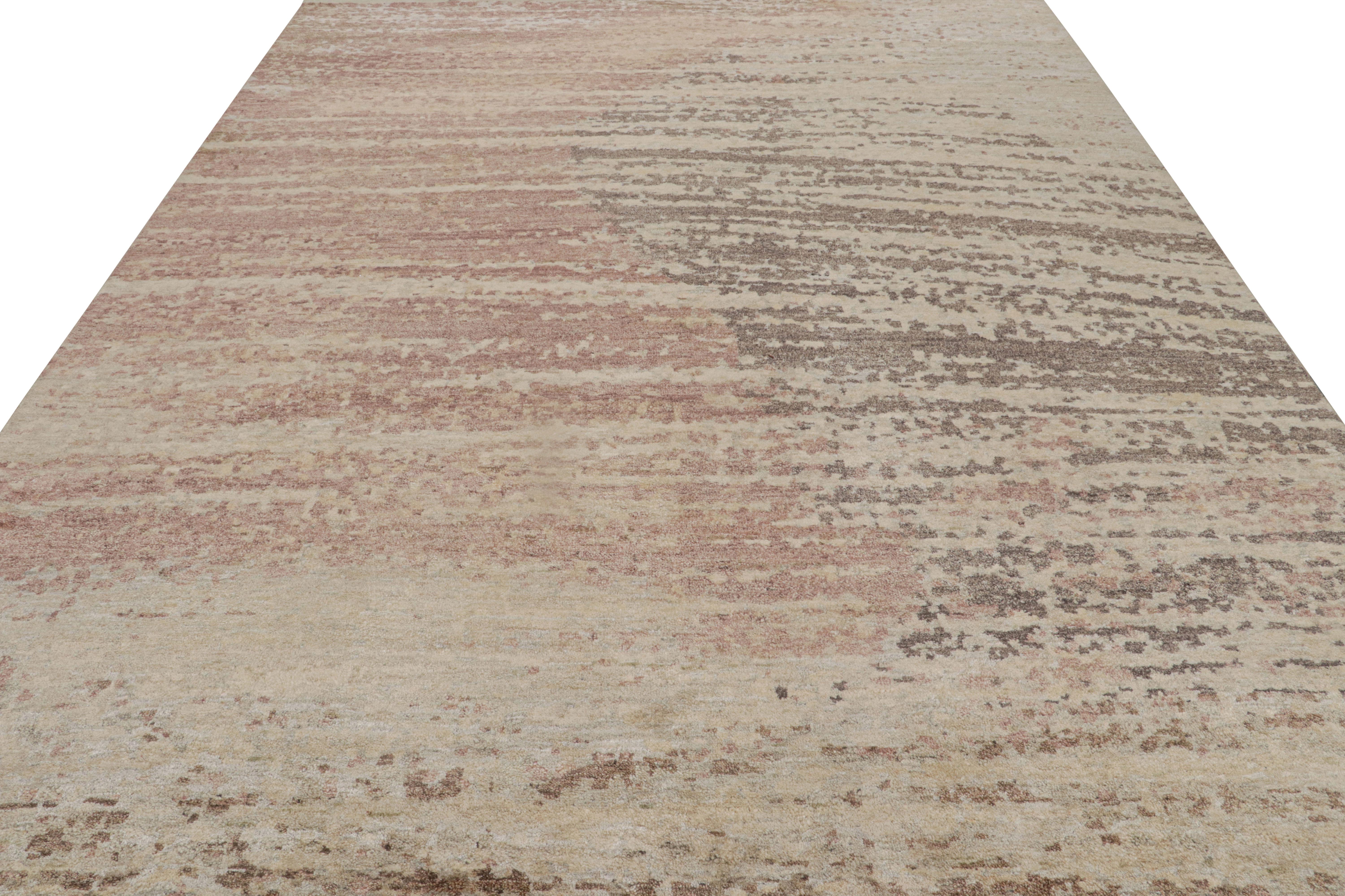 Moderno Rug & Kilim: Tappeto astratto contemporaneo con motivi pittorici in vendita