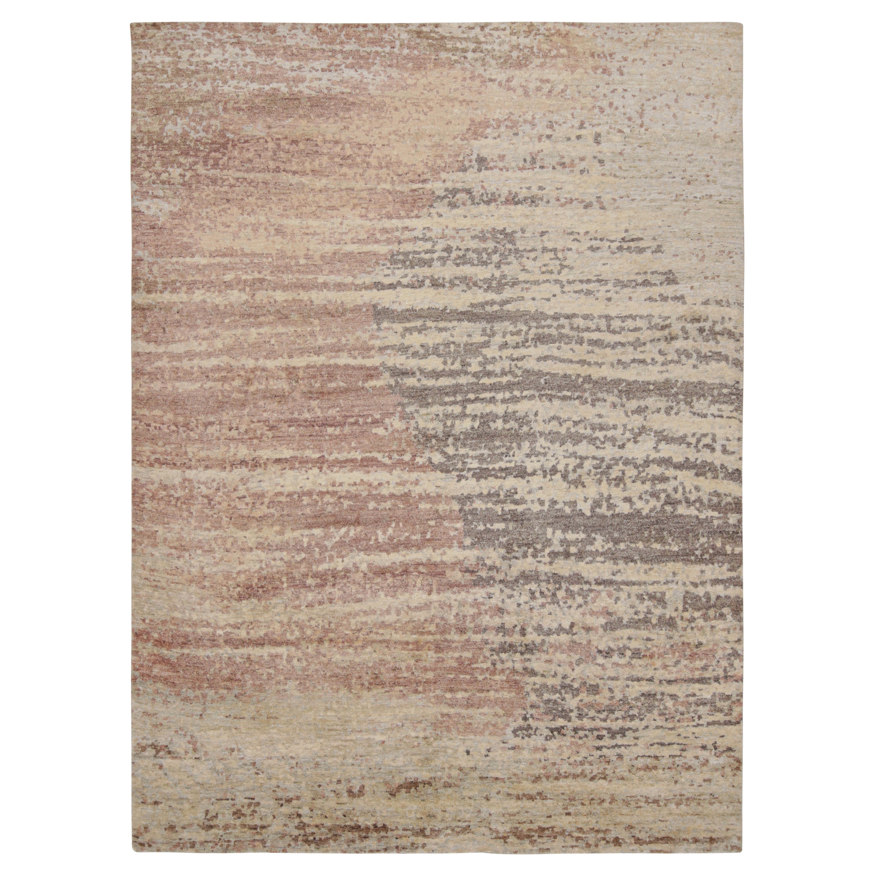 Rug & Kilim: Tappeto astratto contemporaneo con motivi pittorici