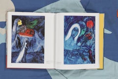 L'arazzo africano contemporaneo Rug & Kilim con paesaggio onirico in blu