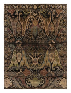 Tappeto in stile Bidjar contemporaneo con disegno policromo di Rug & Kilim
