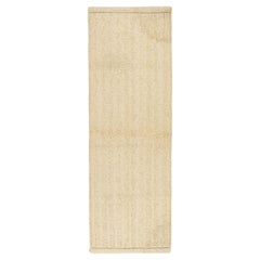 Rug & Kilim - Runner intrecciato contemporaneo in bianco sporco
