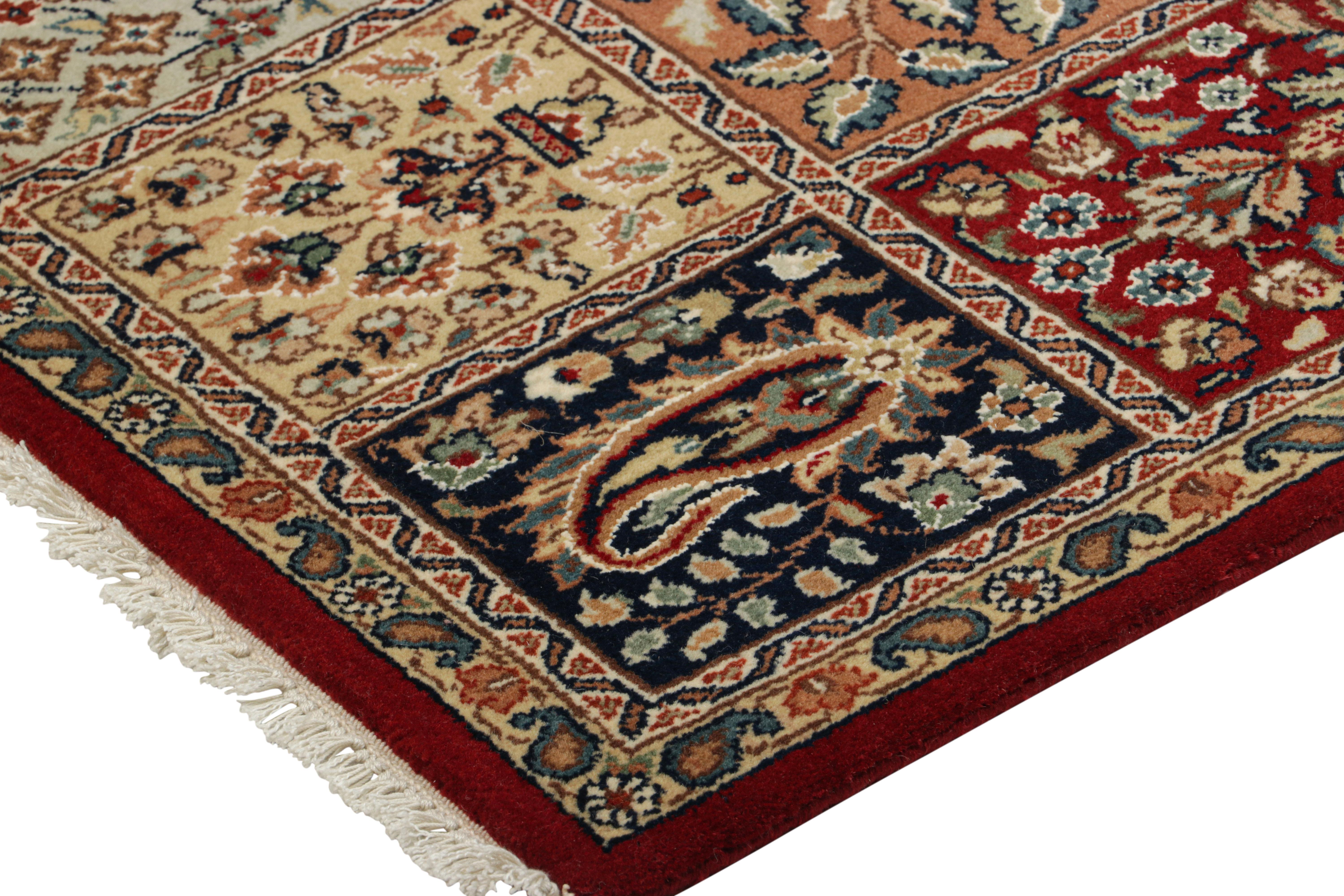 Rug & Kilim's Contemporary Chain Stitch with Polychromatic Garden Designs (Tapis contemporain en points de chaînette avec des am designs) Neuf - En vente à Long Island City, NY