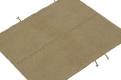 Rug & Kilim’s Contemporary Custom Kilim in Beige-Brown