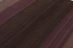 Rug & Kilim’s Contemporary Dhurrie Rug in Ombre Stripes