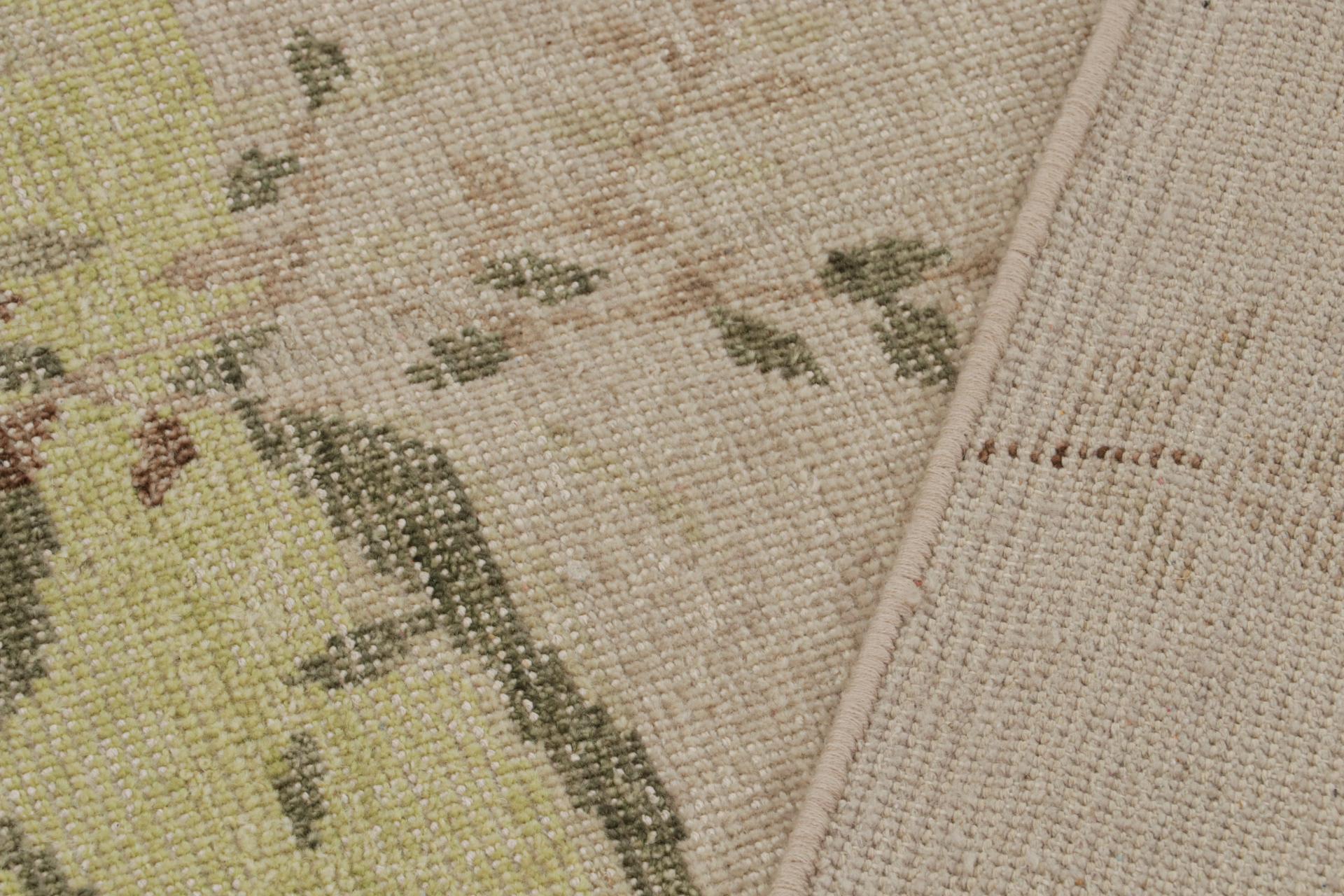 XXI secolo e contemporaneo Rug & Kilim è un tappeto pittorico contemporaneo con raffigurazioni botaniche. in vendita
