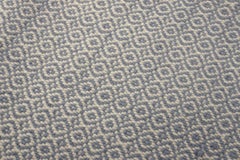 Rug & Kilim’s Contemporary Flatweave in Blue & White Geometric Patterns