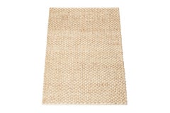 Rug & Kilim’s Contemporary Flatweave Rug in Beige Tones