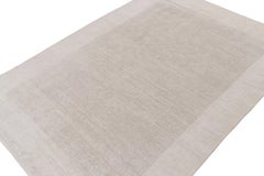 Rug & Kilim's Contemporary Hemp Rug in Beige- und Off-White-Tönen