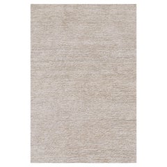 Rug & Kilim's Contemporary Hemp Rug in Beige- und Off-White-Tönen