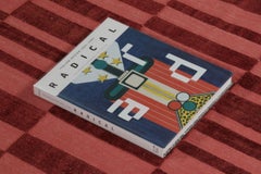 Rug & Kilim’s Contemporary India Dhurrie in Red and Pink Geometric Patterns