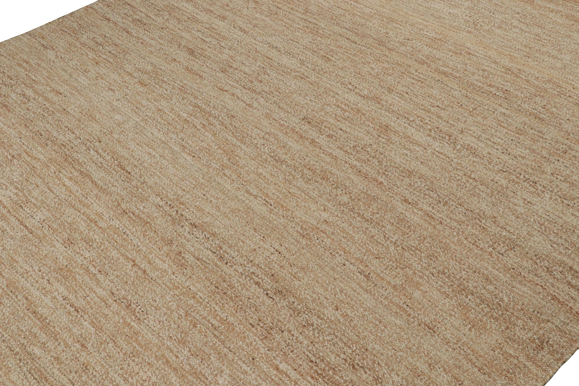 Ce tissage plat contemporain 12x18 fait partie de la toute nouvelle collection de Rug & Kilim, tissée à la main en jute naturel.

Sur le Design : 

Ce Rug & Kilim surdimensionné présente une texture bouclée de bon goût et un sens du mouvement qui