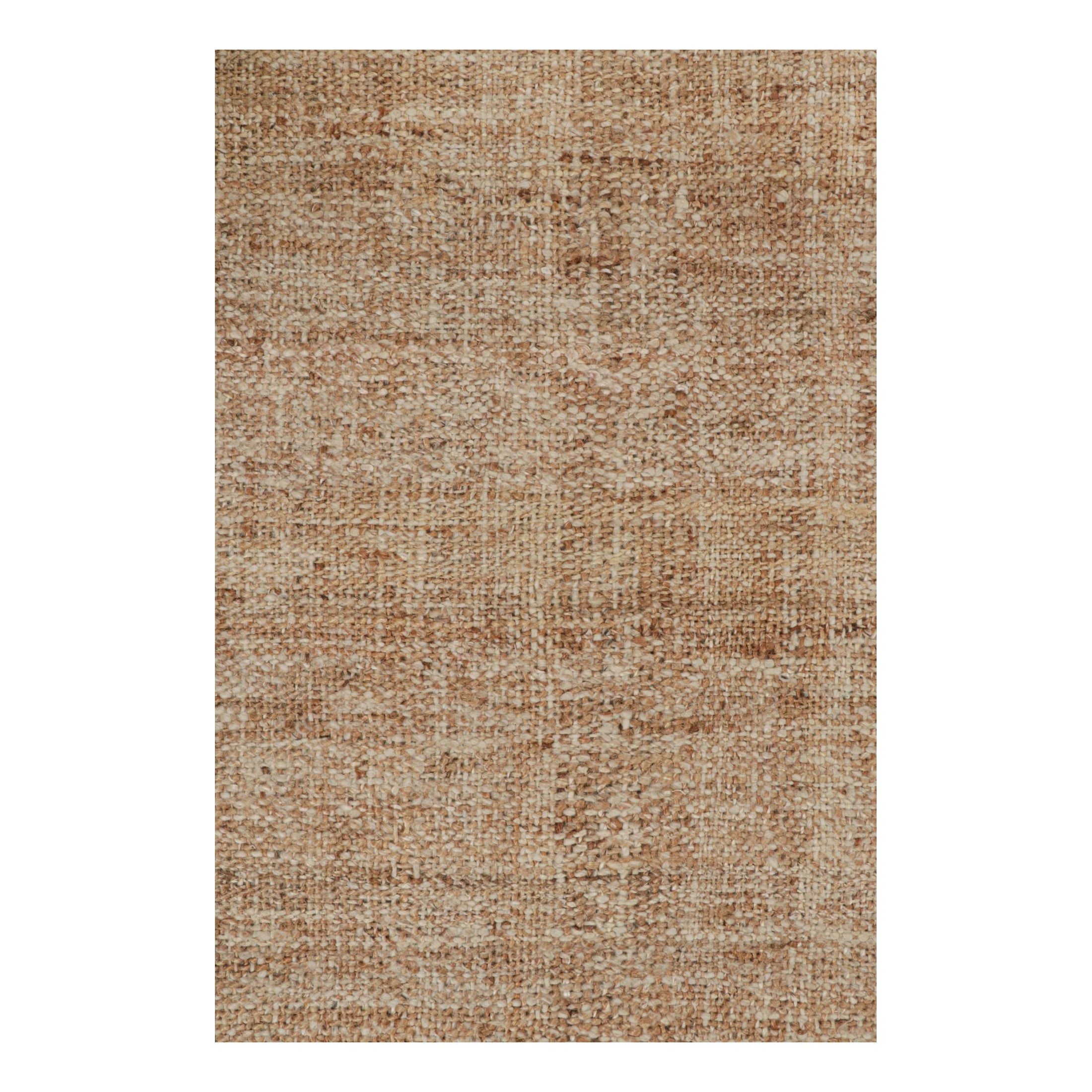Rug & Kilim’s Contemporary Jute kilim in Beige-Brown en Nuevo estado para la venta en Long Island City, NY