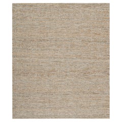 Zeitgenössischer Jute-Kelim von Rug & Kilim in Beige-Braun