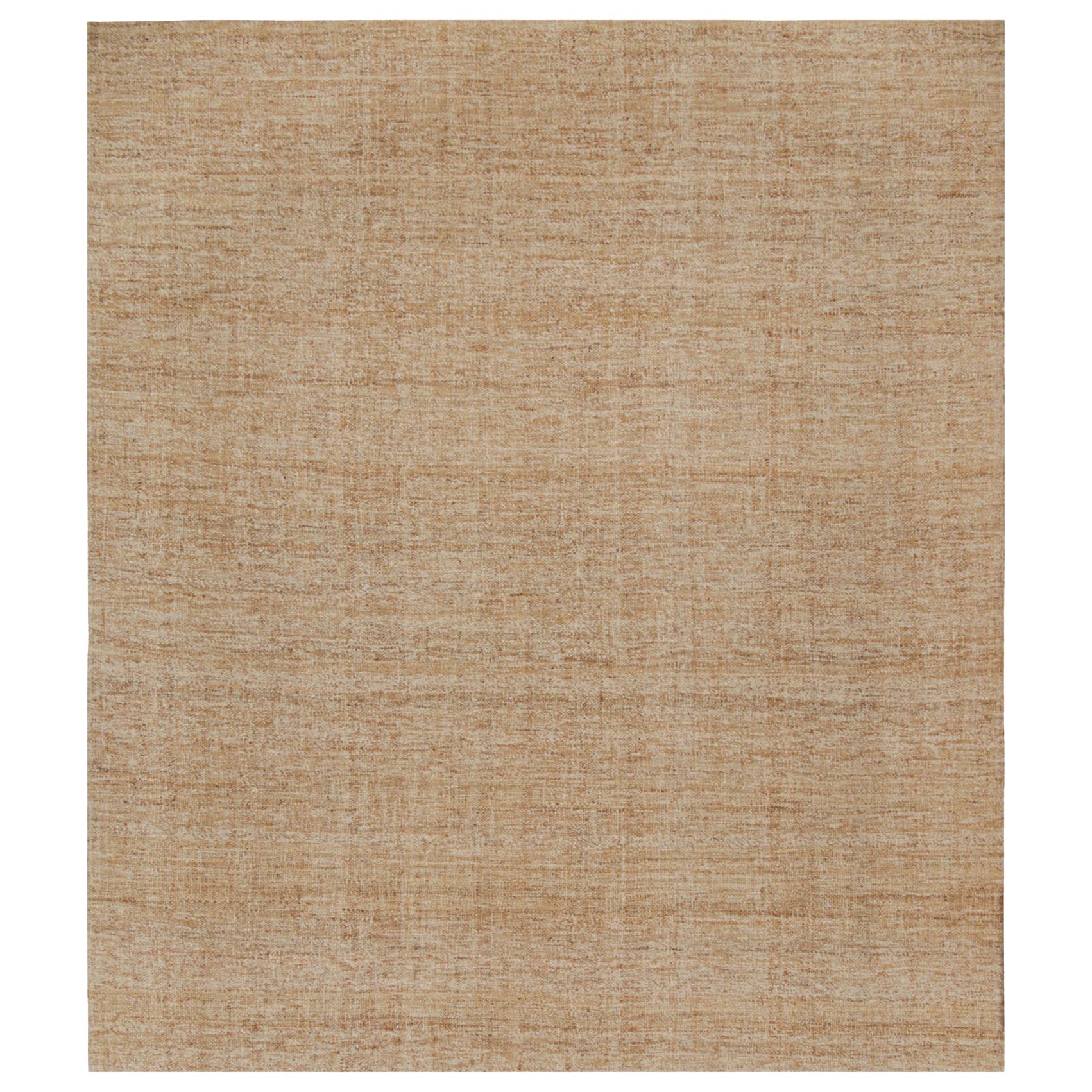 Rug & Kilim è un kilim contemporaneo in iuta di colore beige-marrone.