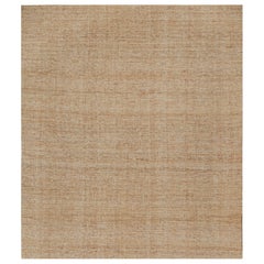 Rug & Kilim’s Contemporary Jute kilim in Beige-Brown