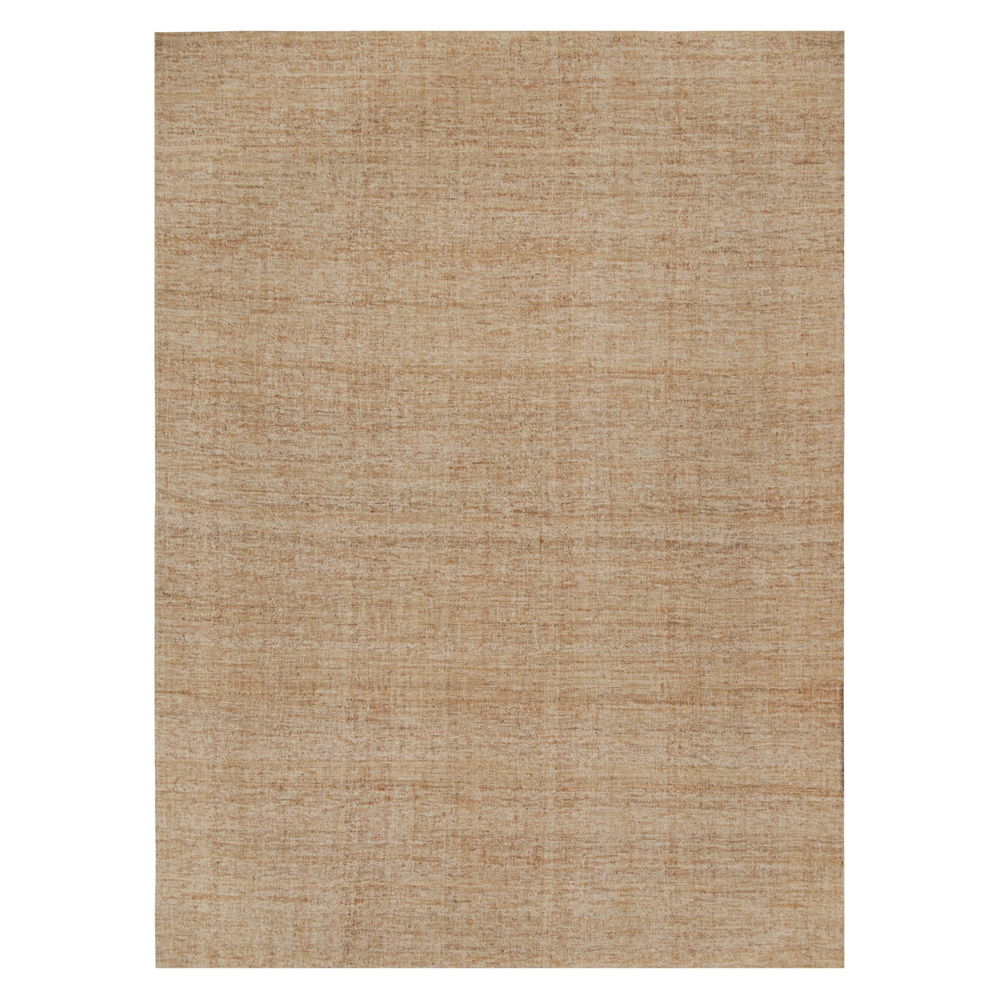 Rug & Kilim è un kilim contemporaneo in iuta di colore beige-marrone.