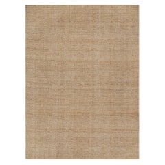 Rug & Kilim’s Contemporary Jute kilim in Beige-Brown
