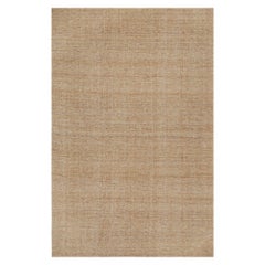 Rug & Kilim’s Contemporary Jute kilim in Beige-Brown