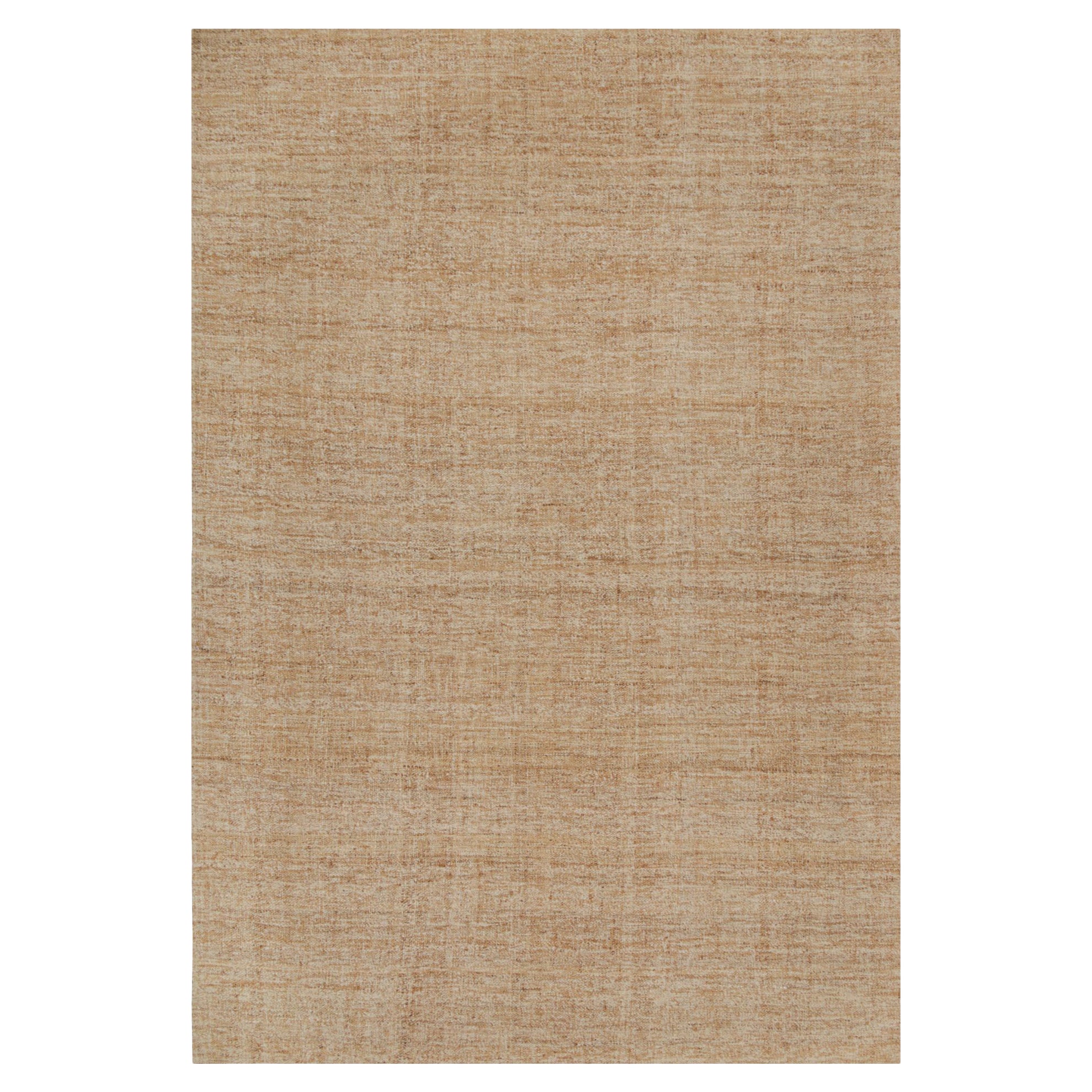 Rug & Kilim è un kilim contemporaneo in iuta di colore beige-marrone.