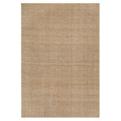 Rug & Kilim’s Contemporary Jute kilim in Beige-Brown