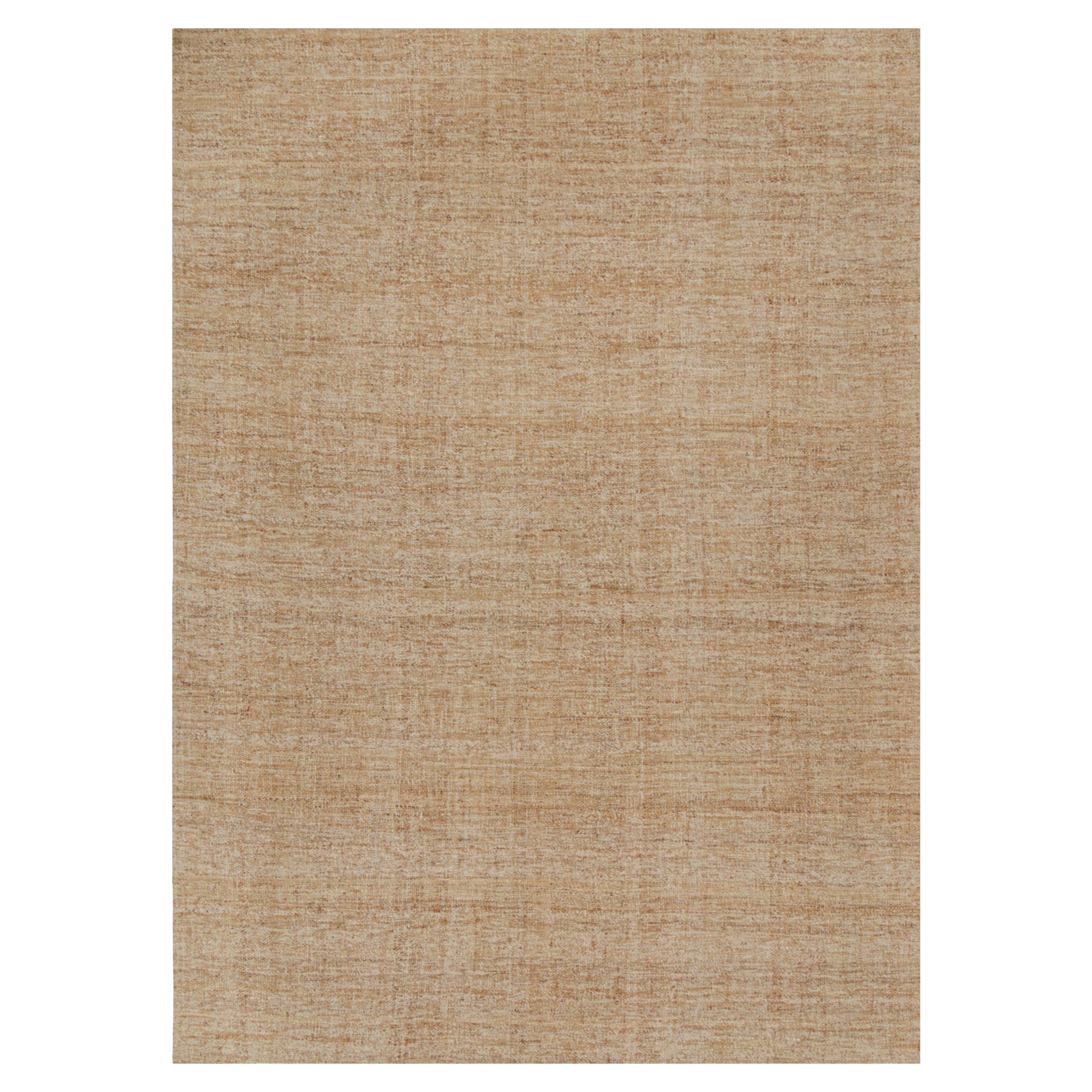 Rug & Kilim è un kilim contemporaneo in iuta di colore beige-marrone.