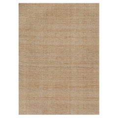 Rug & Kilim’s Contemporary Jute kilim in Beige-Brown