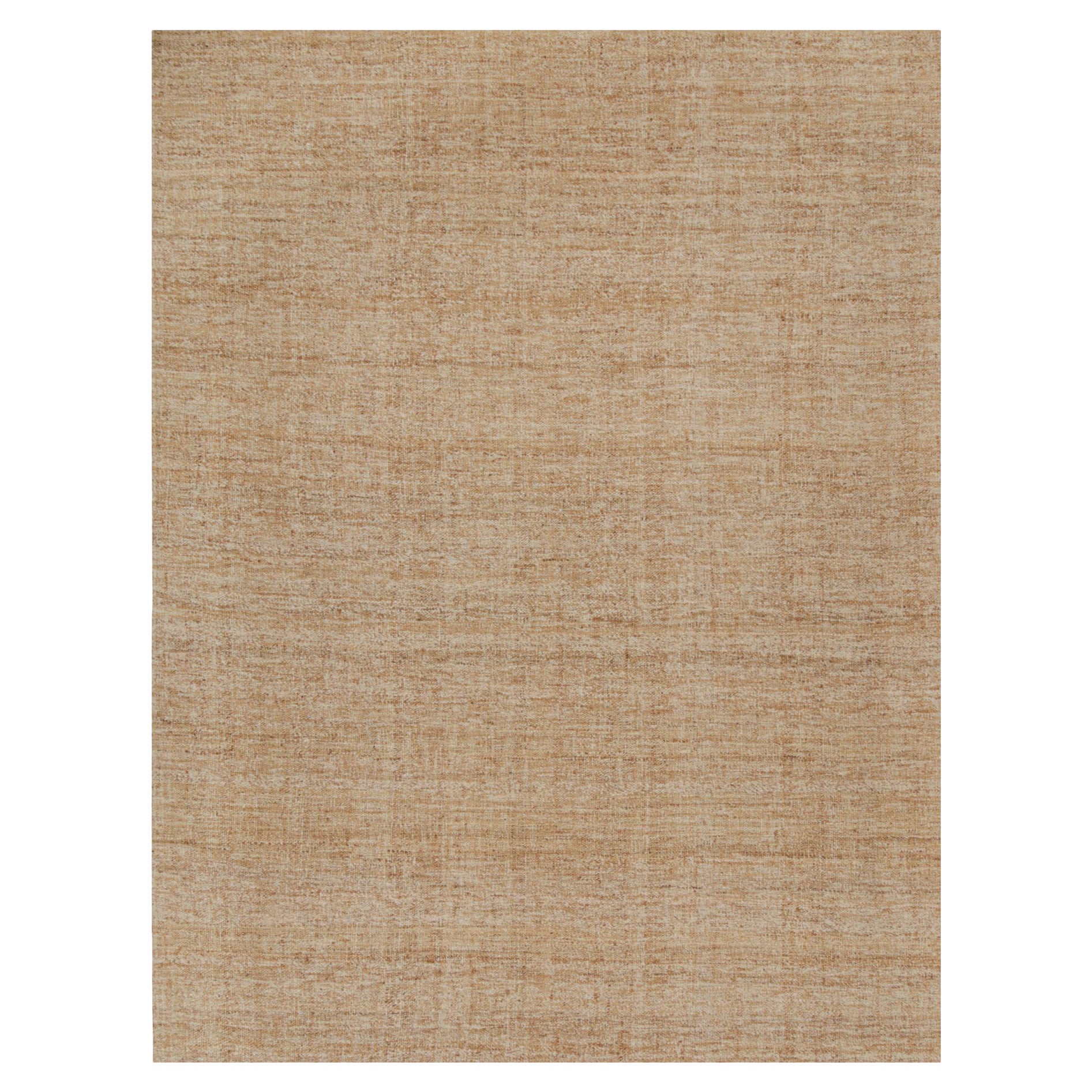 Rug & Kilim è un kilim contemporaneo in iuta di colore beige-marrone.