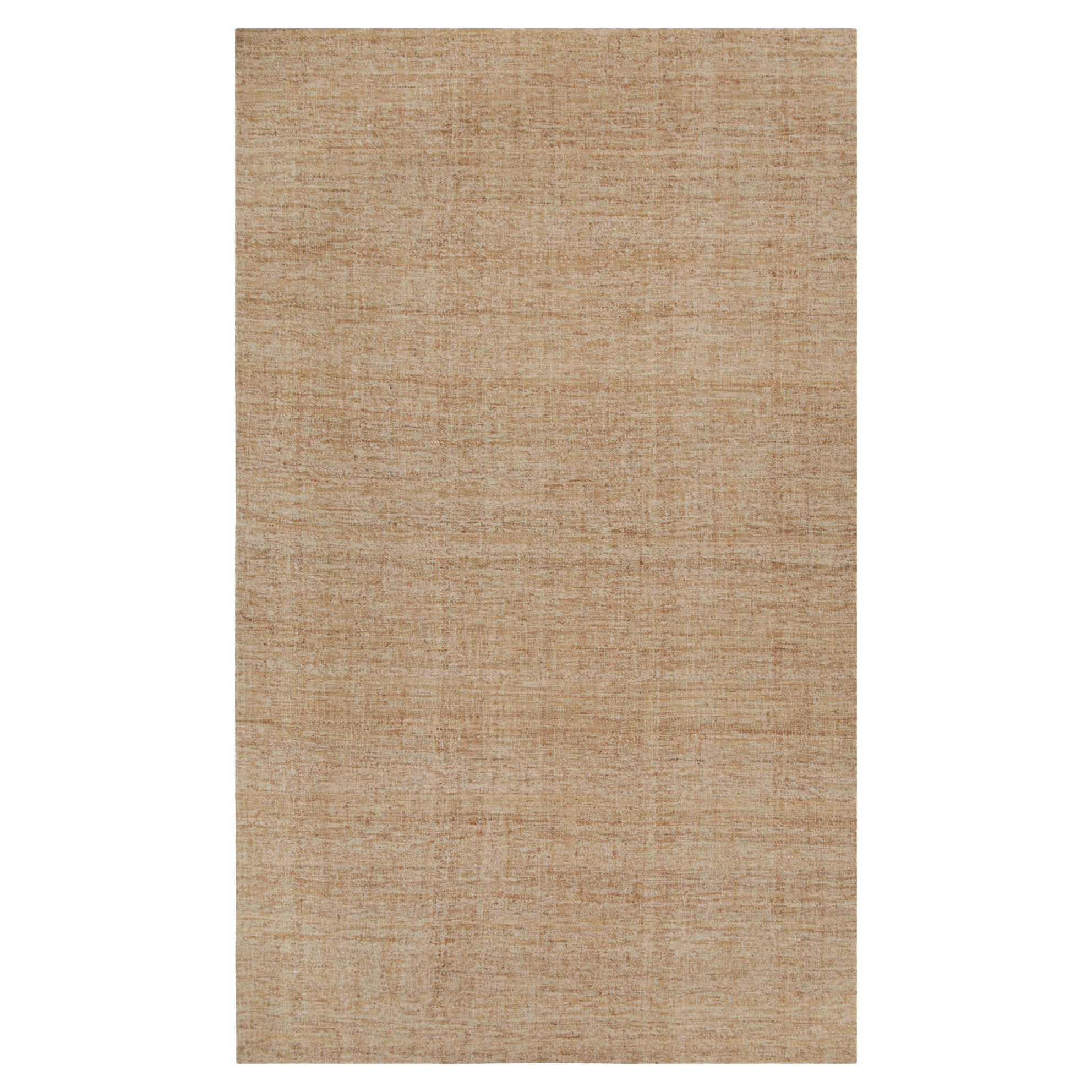 Rug & Kilim è un kilim contemporaneo in iuta di colore beige-marrone.
