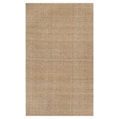 Rug & Kilim’s Contemporary Jute kilim in Beige-Brown