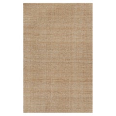 Rug & Kilim’s Contemporary Jute kilim in Beige-Brown